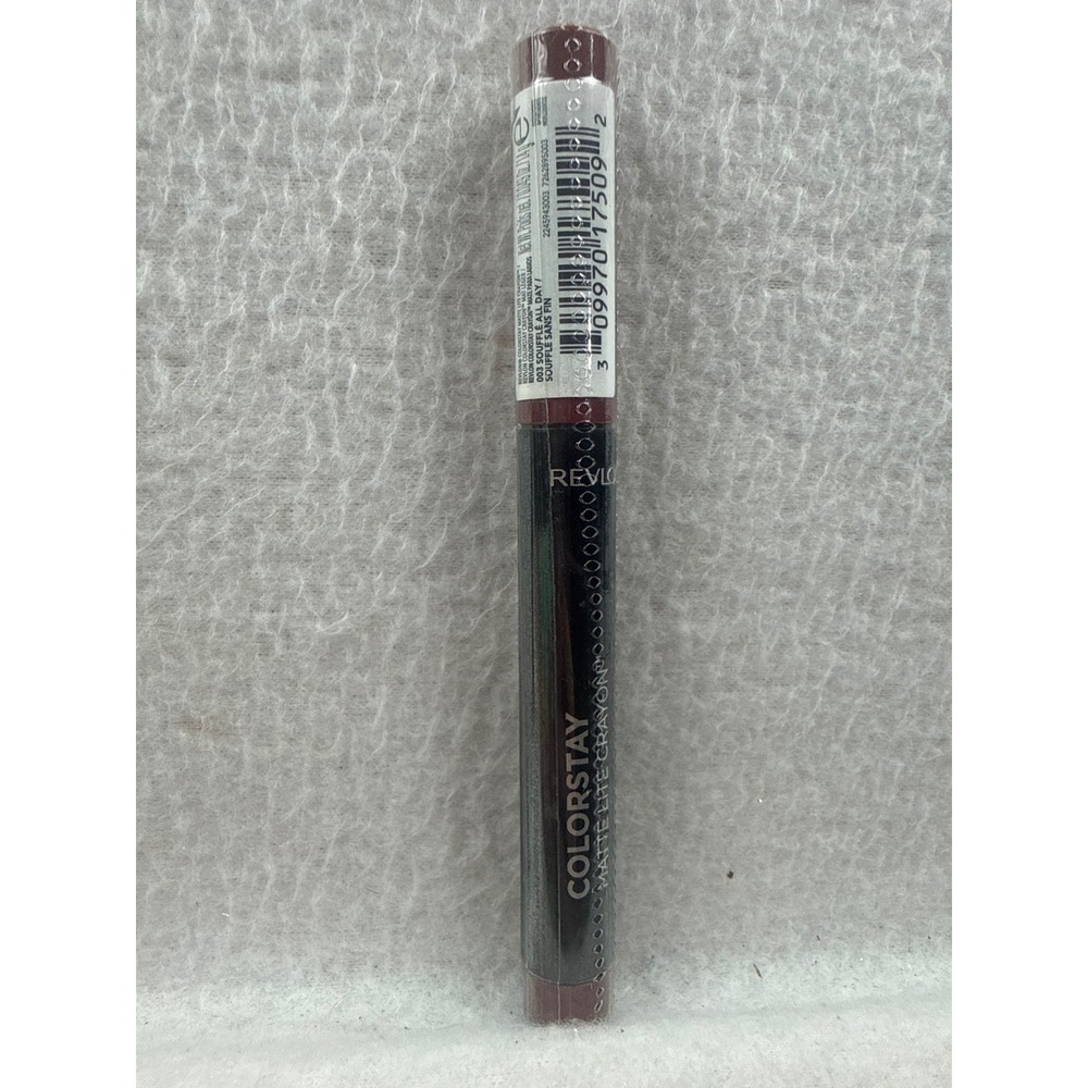 Revlon ColorStay Matte Lite Crayon 003 Souffle All Day Lip Lipstick New Sealed